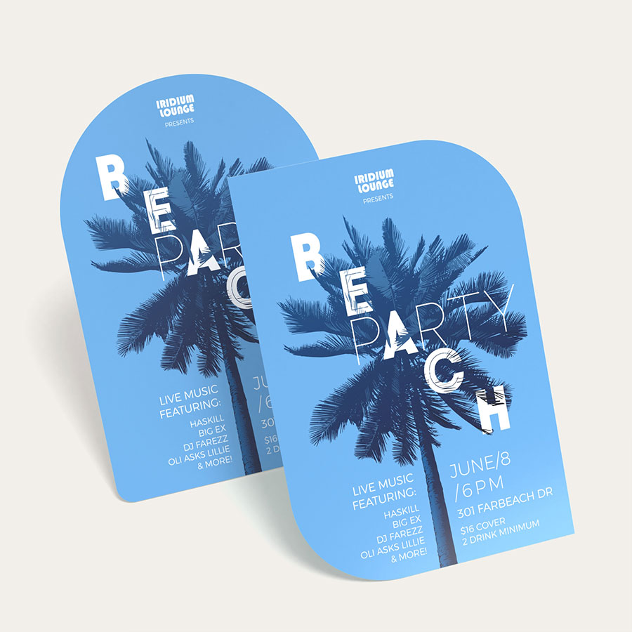 Die-Cut Flyers