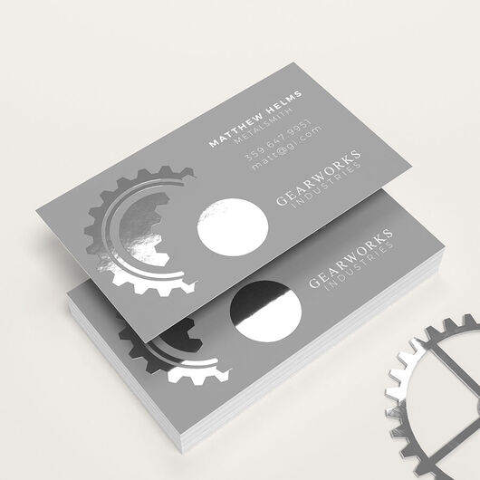 Foil Business Cards
