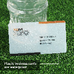 Waterproof Plastic Business Cards