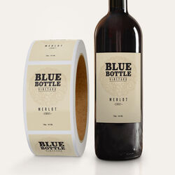 textured label