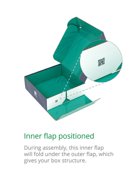 Inner Flap Positioned